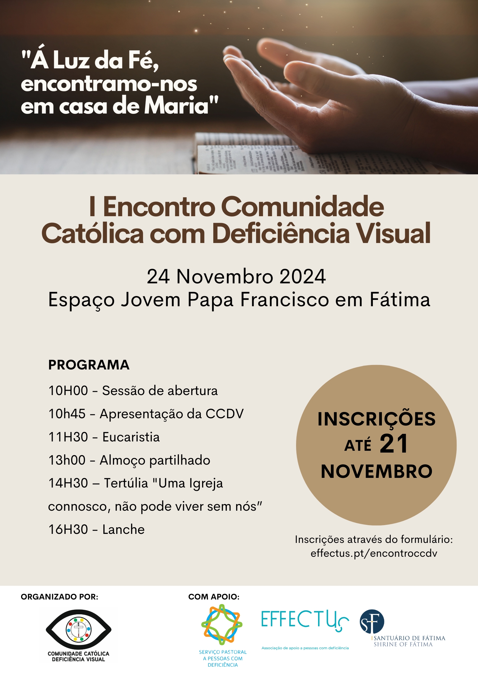 Cartaz Almoço